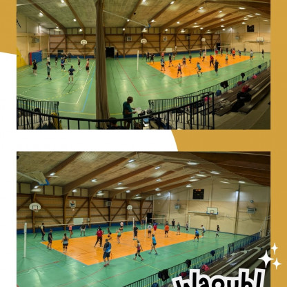La première du Carcassonne Cité Volley-ball !
