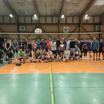 La première du Carcassonne Cité Volley-ball !