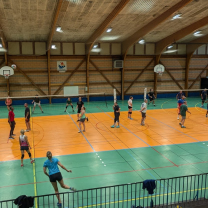 La première du Carcassonne Cité Volley-ball !