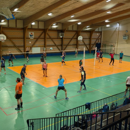 La première du Carcassonne Cité Volley-ball !