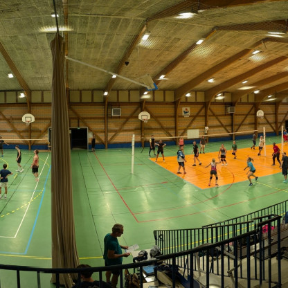 La première du Carcassonne Cité Volley-ball !
